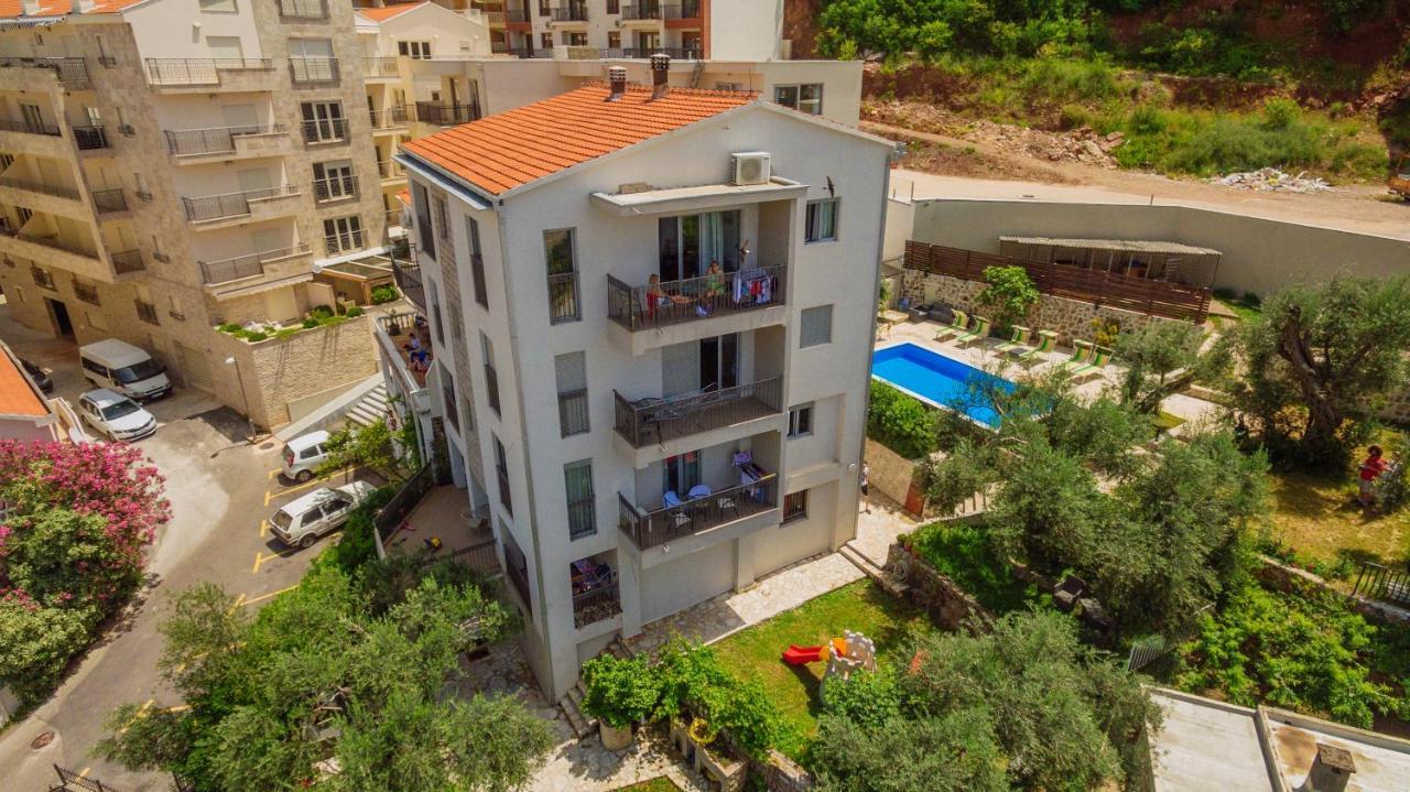 Apartments My Przno Sveti Stefan Eksteriør billede